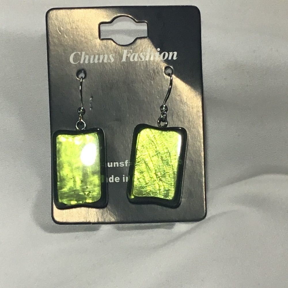Green Fashion Earrings (UC3)